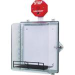 AED Cabinet w/ Stop Sign Alarm